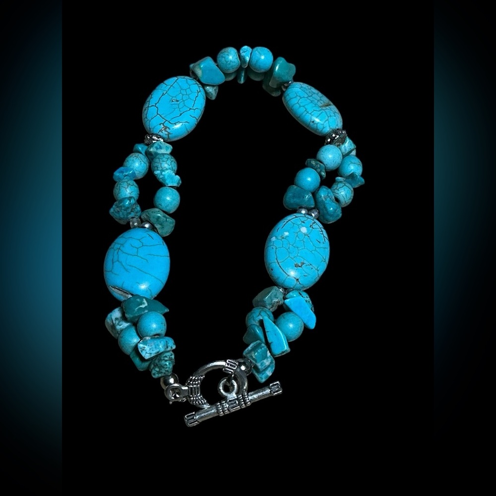 Turquoise Beaded Bracelet
